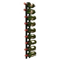 WINE RACK 9 BOTTLES EPIC METAL, BLACK