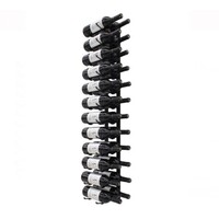 WINE RACK 24 BOTTLES EPIC METAL, BLACK