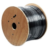 WIRE CAT6A OUTDOOR BLACK 1000' SPOOL