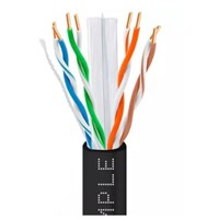 WIRE CAT6A RISER CMR BLACK 1000' REEL IN BOX