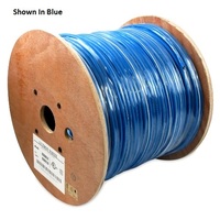WIRE LUT 18/4C BURIAL CMG BLUE/OR 1000' SPOOL