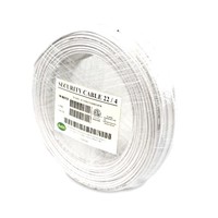 WIRE 22/4 STRANDED RISER CMR WHITE 500' COILPACK