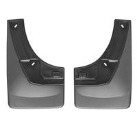 MUDFLAPS NO DRILL CHEVY REAR BLACK