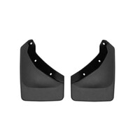 MUD FLAPS NO DRILL FORD BRONCO BLACK
