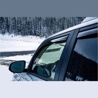 WINDOW SIDE DEFLECTORS REAR PAIR HYUNDAI TUCSON