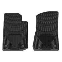 FLOOR MATS ALL-WEATHER 1ST ROW JEEP BLACK