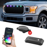 GRILL POD XKMAX 5PC PRE-RUNNER STYLE RGBW LED GRILL PODS