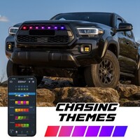 GRILL POD XKMAX 5PC PRE-RUNNER STYLE RGBW LED GRILL PODS