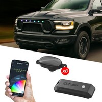GRILL POD XKMAX 6PC PRE-RUNNER STYLE RGBW LED GRILL PODS