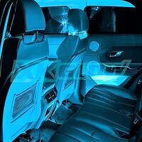LIGHT CAR/TRUCK ACCENT KIT LIGHT BLUE - 4X8" STRIP SINGLE COLOR XKGLOW UNDERGLOW LED