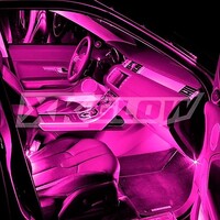 LIGHT CAR/TRUCK ACCENT KIT PINK - 4X8" SINGLE COLOR XKGLOW UNDERGLOW LED