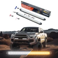 GRILL LIGHTS 9" SWITCHBACK GRILL LIGHTS WITH START-UP ANIMATION & SEQUENTIAL TURN SIGNALS