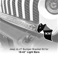 JL 4" BLACK RGB LED JEEP WRANGLER FOG LIGHT XKCHROME BLUETOOTH APP CONTROLLED KIT