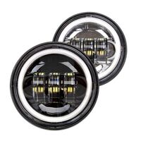 RUNNING LIGHT LED HARLEY 4.5" CHROME RGB  XKCHROME - NO CONTROLLER