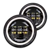 RUNNING LIGHT LED HARLEY 4.5" BLACK RGB XKCHROME  - NO CONTROLLER