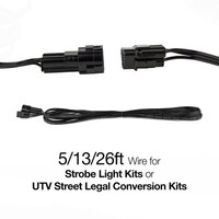 LIGHT STROBE WIRE 26FT EXTENSION WIRE FOR STROBE LIGHT SERIES
