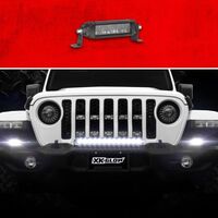 LIGHT BAR 6IN RAZOR/ AUXILIARY HIGH BEAM DRIVING NO WIRE & SWITCH