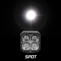 LIGHT LED ACCENT XKCHROME 20W CUBE WITH RGB - SPOT BEAM