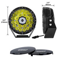 KIT LIGHT WORK ROUND 2PC 9IN 110W COMBO BEAM OFFROAD