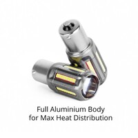 BULB AUTO 2PC AMBER 1157