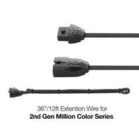 LIGHT WIRE EXTENSION 12FT - 2ND GEN FOR MILLION COLOR SERIES