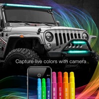 LED LIGHT BAR 32" MULTICOLOR RGBW/ XK CHROME SMARTPHONE APP