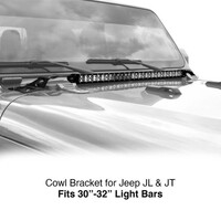 LIGHT BRACKET BAR COWL FOR JEEP GLADIATOR JT & WRANGLER JL