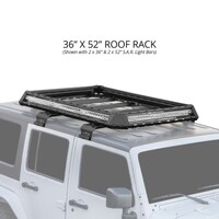 KIT 360 ROOF RACK KIT 52"X36" JEEP