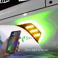 LIGHT FENDER RGB+AMBER VENT TURN SIGNAL RUNNING FOR JEEP JL,JT&JK|XKCHROME SMARTPHONE APP