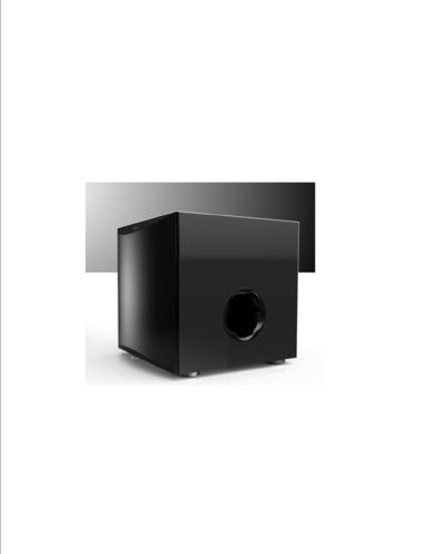 HOME THEATER SUBWOOFER 10" 50W TEXTURED BLACK FINISH